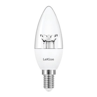 [พร้อมส่ง] HomeDoDee หลอด LED LEKISE C35 CANDLE DIM 6 วัตต์ WARMWHITE E14 หลอดไฟ LED