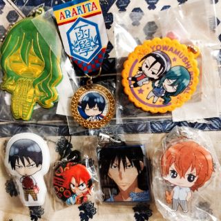 โอตาคุน่องเหล็ก อนิเมะ พวงกุญแจ สายห้อย Japan yowamushi Pedal anime strap rubber