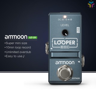 t &amp; t ammoon ap - 09 nano series อุปกรณ์ทรูบายพาสสําหรับกีตาร์ไฟฟ้าเครื่องดนตรี