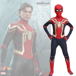 ชุดสไปเดอร์แมน เด็กและผู้ใหญ่ spiderman ชุดซุปเปอร์ฮีโร่ ชุดแฟนซี ชุดคอสเพลย์ซุปเปอร์ฮีโร่