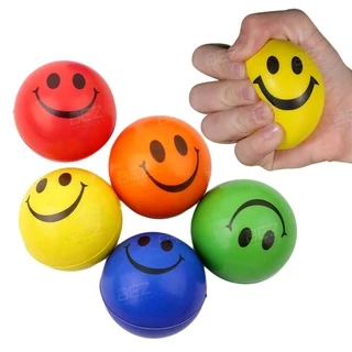 BEZ ลูกบอล บีบ บริหารมือ หน้ายิ้ม ลูกบอลบริหารมือ Stress Ball บอลกำมือ