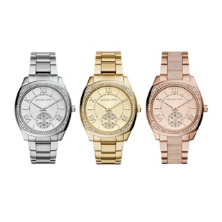 MICHAEL KORS รุ่น MK6133 MK6135 ของแท้100% WATCH นาฬิกาแบรนด์เนม นาฬิกาผู้หญิง นาฬิกา ผู้ชาย สายสแตนเลส พร้อมส่ง OWM136