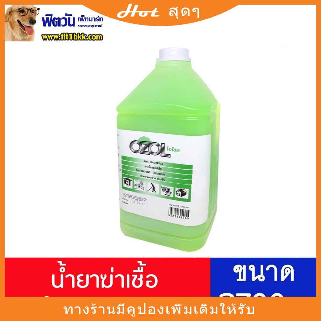น้ำยาฆ่าเชื้อแบคทีเรียทำความสะอาด Ozol ขนาด 3700 มล.อุปกรณ์ทำความสะอาด