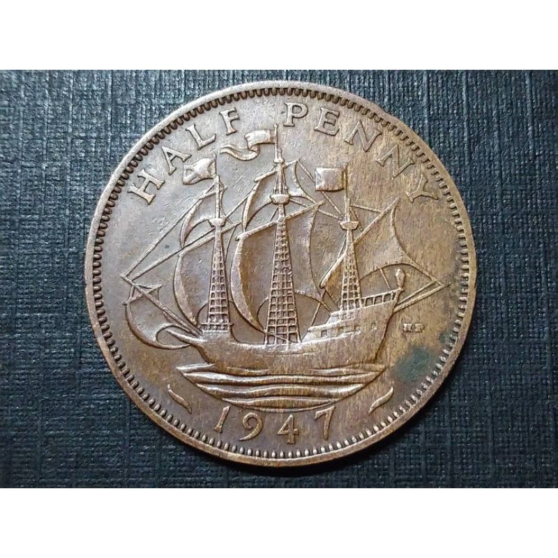 เหรียญ​ต่างประเทศ​(2032)United Kingdom​ 1947