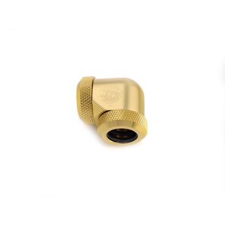 Bitspower True Brass Enhance 90-Degree Dual Multi-Link Adapter For OD 12MM