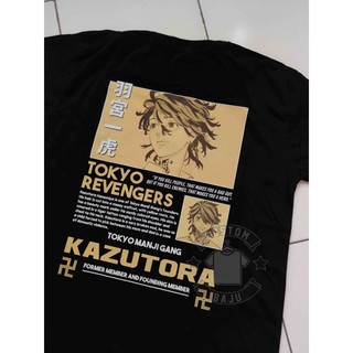 【🔥🔥】เสื้อยืด พิมพ์ลายการ์ตูนอนิเมะ Kazutora Only Valhalla Tokyo Revengers 536