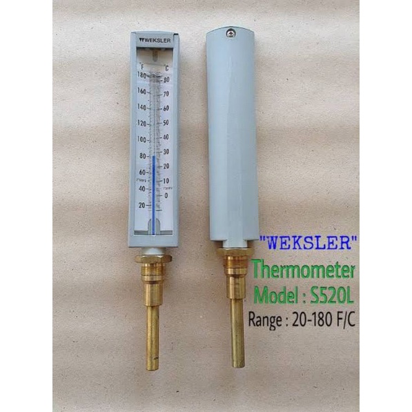เกจวัดอุณหภูมิ-เทอโมมิเตอร์Thermometer ยี่ห้อ Weksler Model: S520L