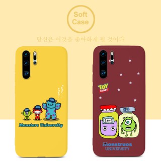 เคสโทรศัพท์สำหรับ Huawei Y7P 2020 Y6P Y5P Y8P Nova 7 7i 6 7 SE 5T 5Z 5 5i Pro Y9 Prime 2019 Y9S Y6S P40 Pro Plus Lite E P20 P30 Pro Plus Y7 Pro 2019 P20 P30 Lite Nova 3e 3i 4e Mate 20 30 Lite Pro Case มอนสเตอร์ Cute Design Soft Cases