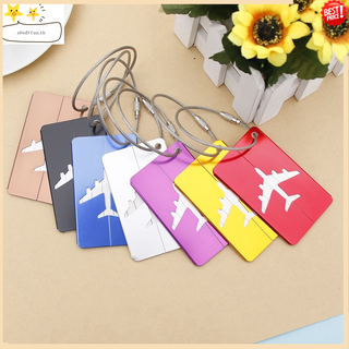 Bags / New Matel Aluminium Address 7 Colors Travel Label Suitcase Baggage Luggage Tag  ป้ายห้อยกระเป๋าเดินทาง แท็กห้อยกระเป๋า