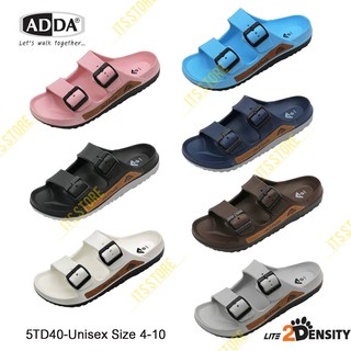 🔥พร้อมส่ง🔥Adda 2Density 5TD40-W1 5TD40-M1 แท้💯% รองเท้าแตะ Adda รองเท้าลำลอง รองเท้าผู้ชาย รองเท้าผู้หญิง ไซส์ 4-10