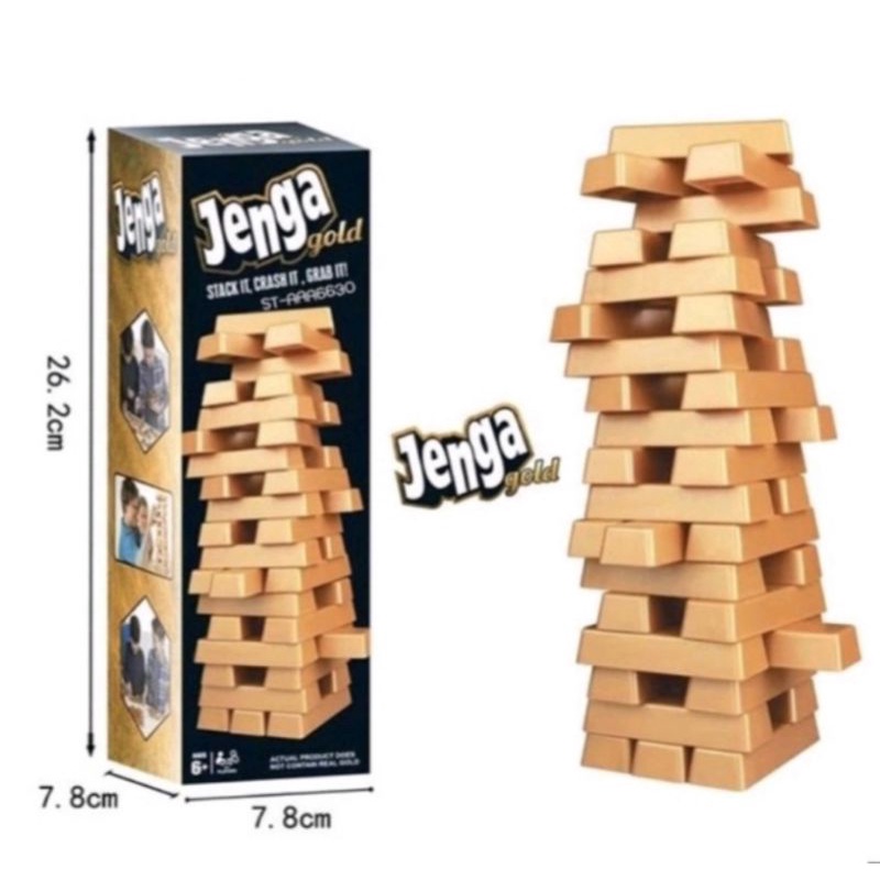 Jenga Gold เกมตึกถล่มทองคำ