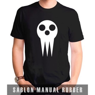 2020 เสื้อยืดพิมพ์ลายโลโก้โลโก้กะโหลก Soul Eater 2-SL23 discount