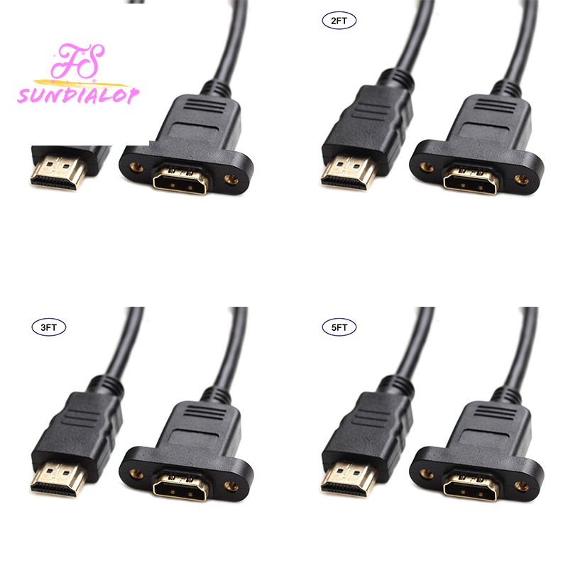 Rouku Converter HDMI Female to Micro HDMI Male F//M Converter Adapter Connector HD TV Camera Black HDMI Male To Female Converter