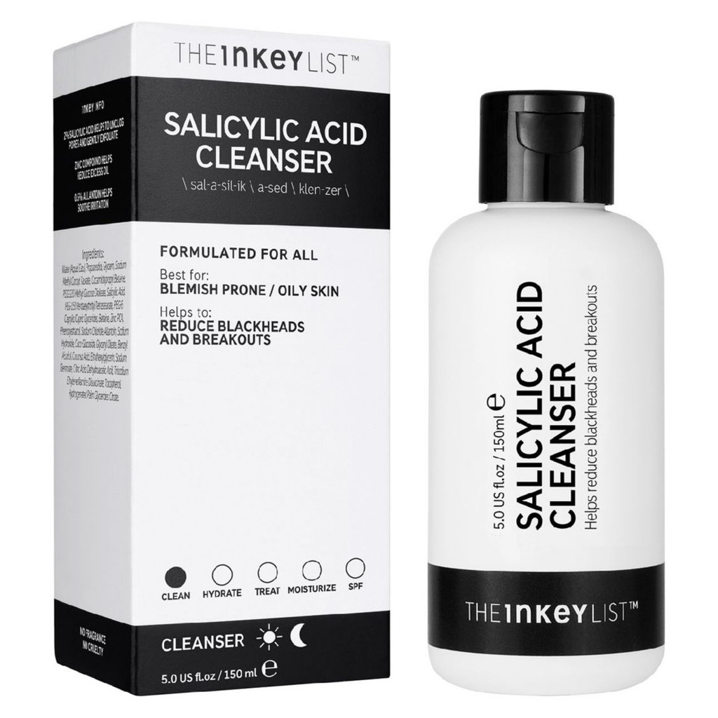 พร้อมส่ง THE INKEY LIST Salicylic Acid Cleanser 150ml