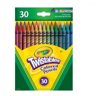 Crayola- สีไม้หมุนได้ 30สี