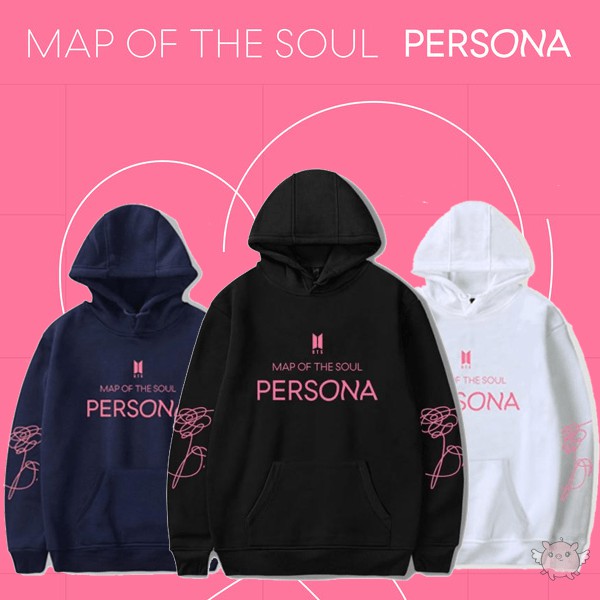 Hoodie เสื้อกันหนาว BTS BT21 KPOP PERSONA CHIBI JUNGKOOK COOKY JIMIN JHOPE RAPPINSTER SUGA TAEHUNG