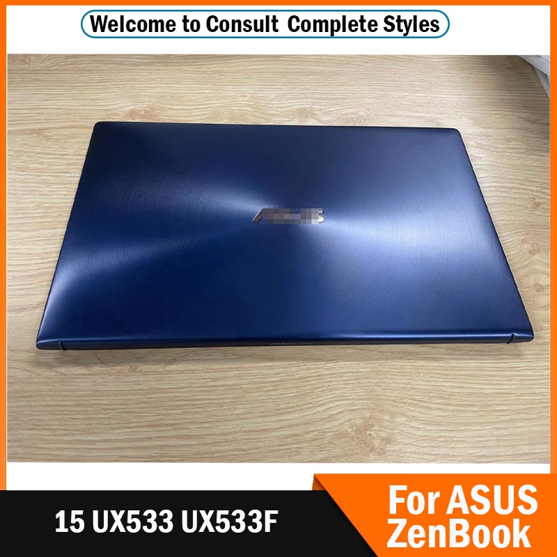 Original Metal Case For ASUS ZenBook 15 UX533 UX533F LCD Back Cover Hinges Rear Lid Top Case Display