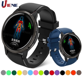 สายนาฬิกาข้อมือซิลิโคน 22 มม . สําหรับ Garmin Venu 2 / Vivoactive 4