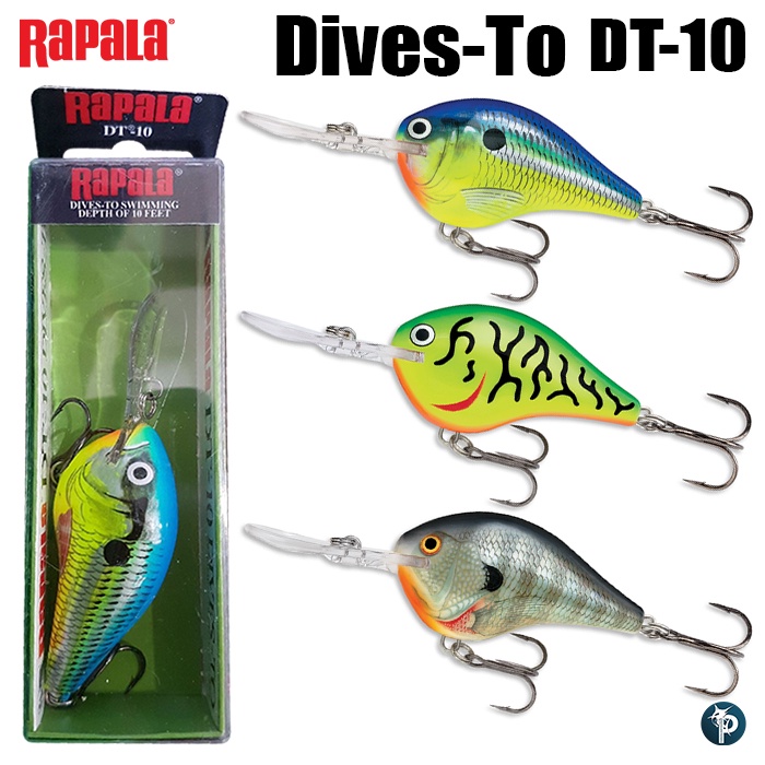 เหยื่อปลอม Rapala Dives-To DT-10