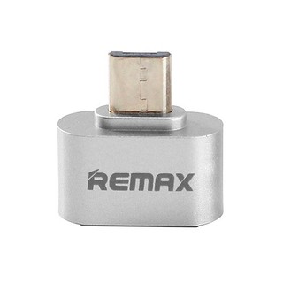 Remax OTG &amp; USB 2.0อุปกรณ์เสริมเสียบแฟลชไดร์ฟ สำหรับSamsung Micro USBรุ่นRA-OTG(เงิน)