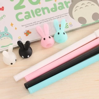 ปากกาเจลกระต่าย ตวามยาว18cm ทรงกระต่ายน่ารัก หมึกดำ