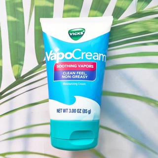 (Vicks®) VapoCream Soothing Vapors Clean Feel Non-Greasy Moisturizing Cream 85g วิคส์ วาโปครีม ครีมบำรุงและให้ความชุ่มช