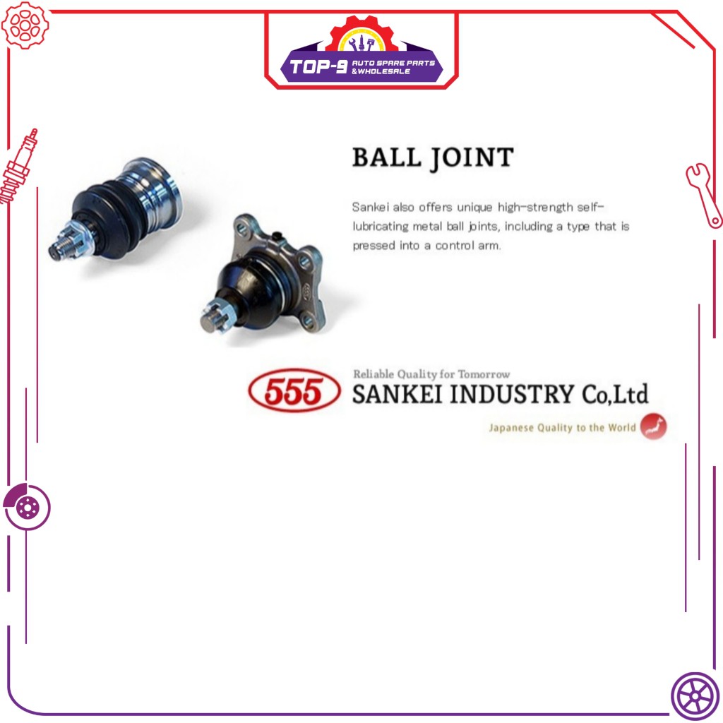 NISSAN FRONTIER D22 UPER ARM BALL JOINT (ญี่ปุ่น 555) SB-4821 1SET2PCS