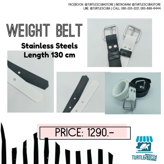 Weight belt สำหรับดำน้ำ เข็มขัด เกรดสแตนเลส พร้อมส่ง