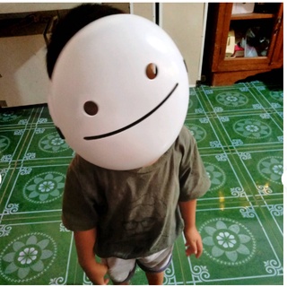 หน้ากากคอสเพลย์ Minecraft Dream Smp คุณภาพสูงสําหรับถ่ายรูปเด็ก