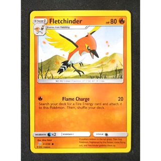 Fletchinder Stage 1 31/236 ฮิโนะยาโคมะ Pokemon Card (Normal) ภาษาอังกฤษ