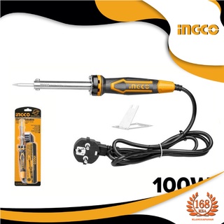 INGCO หัวแร้ง บัดกรี ปลายตรง 100 W รุ่น SI00108 หัวแร้งแช่ หัวแร้ง ( Electric Soldering Iron ) ตะกั่วขึ้นอยู่กับของที่มี