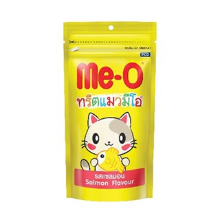 💥โปรสุดพิเศษ!!!💥 มีโอ ขนมแมวรสแซลมอน 50 กรัม X 3 ซอง Me-O Cat Treats Saimon 50 g x 3