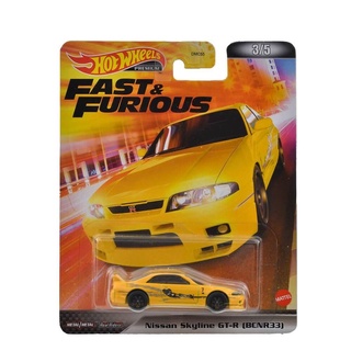 Hot Wheels Retro Entertainment The Fast and the Furious Nissan Skyline GT-R (BCNR33)