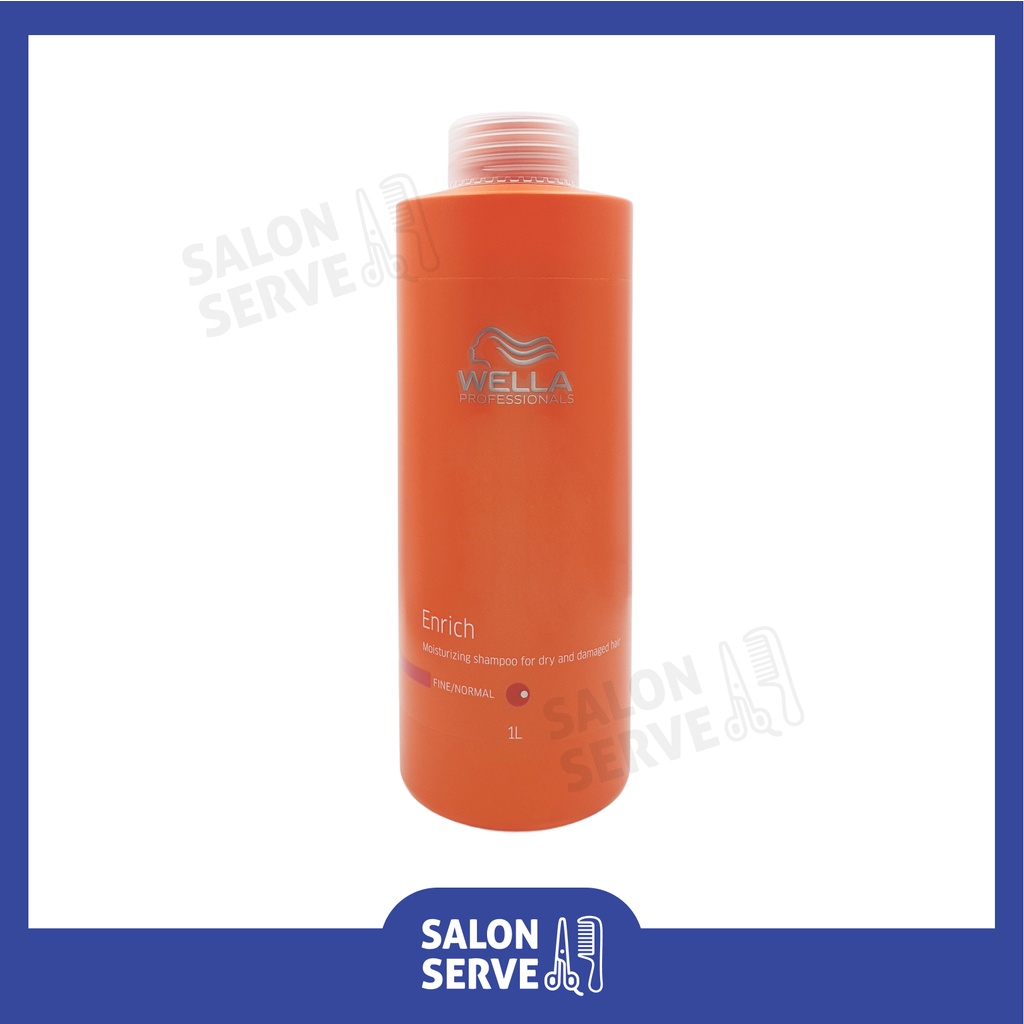 แชมพู เวลล่า สำหรับผมเสีย Wella Professionals Enrich Moisturizing Shampoo For Dry And Damaged Hair (