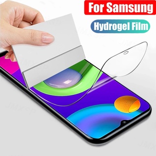 ฟิล์ม Hydrogel ครอบคลุมเต็มรูปแบบสำหรับ Samsung M14 M13 M53 M33 M23 M52 M22 M32 M12 M62 M11 A11 M21 M51 M31 M31s M30s M30 M20 ป้องกันหน้าจอไม่ใช่แก้ว