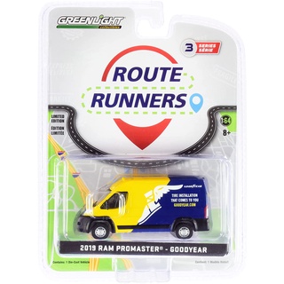 Greenlight 1/64 Route Runners Series 3 - 2019 Ram Promaster - Goodyear 53030