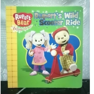 Rupert Bear. Ruperts Wild Scooter Ride. -100