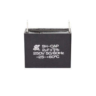 AC CAPACITOR CBB61 BL-Type 250V 2uf (Motor Run Capacitors) แพ็ค 5 ชิ้น