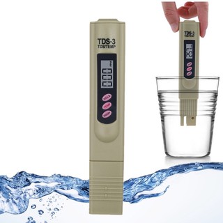 TDS Meter ปากกา วัดค่าสารละลายในน้ำ เครื่องทดสอบแบบพกพาการตรวจสอบปากกาน้ำทดสอบทดสอบคุณภาพ