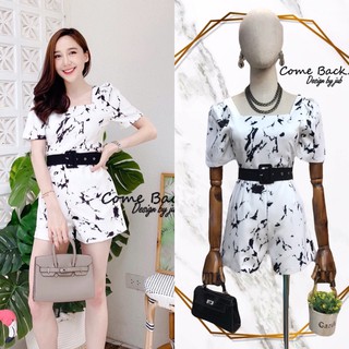 จั๊มสูทขาสั้น (S/M/L) By Come Back