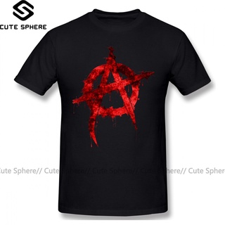 ขายดี!เสื้อยืดแขนสั้น ผ้าฝ้าย พิมพ์ลายกราฟฟิค Anarchy Anarchy Big 100% สําหรับผู้ชาย JJlkgf59IIdkhn17S-5XL