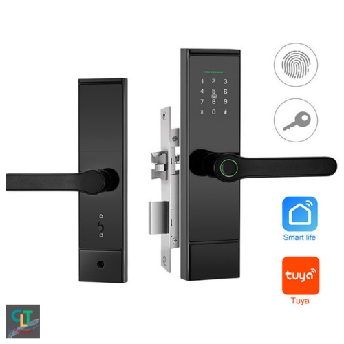 พร้อมส่ง Tuya / Smart life Digital door lock กลอนประตูดิจิตอล เชื่อมต่อ Application smart home ได้ รุ่น L2