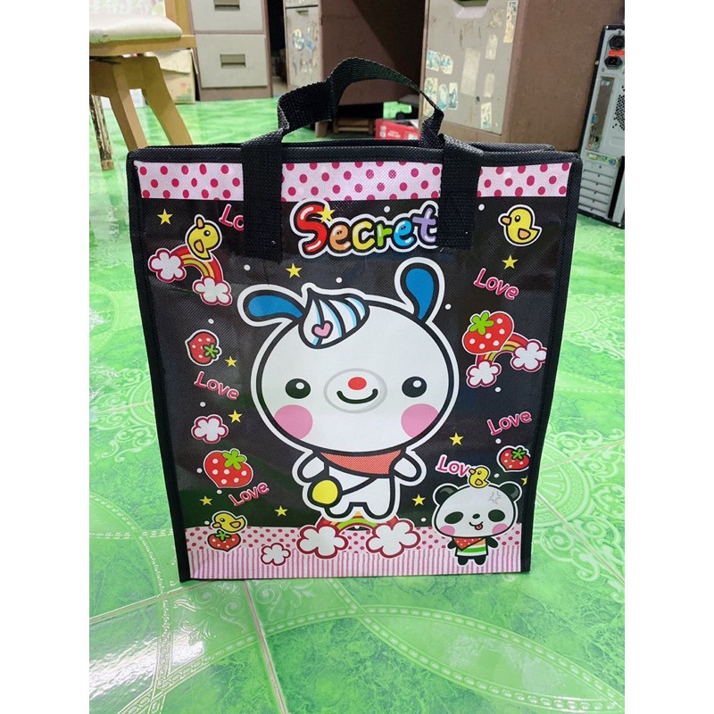 ถุงกระสอบ กว้าง14 ยาว30 สูง35*S-L สินค้าเป็นแนวนอน  m สินค้าเป็นแนวตั้ง คละลาย