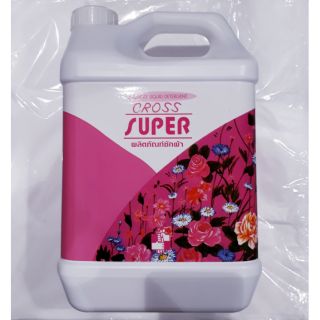 CROSS SUPER ครอส ซุปเปอร์ น้ำยาซักผ้า ขนาด 5ลิตร/แกลลอน 5000ml