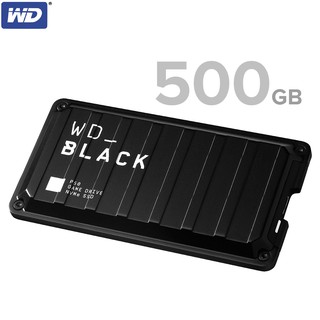 WD BLACK P50 Game Drive SSD 500GB ฮาร์ดดิสก์แบบพกพา USB-C (WDBA3S5000ABK-WESN) สำหรับ GAMER Read 2000MB/s ประกัน 5ปี