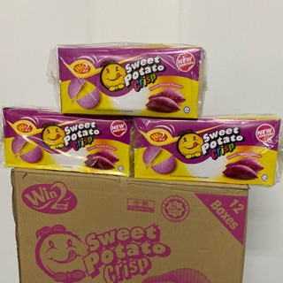 SWEET POTATO CRISP !!รส มันสีม่วง 1SETCOMBO 3กล่อง  สินค้าพร้อมส่ง