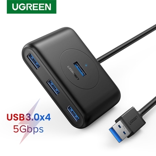 Ugreen Usb Hub อะแดปเตอร์แยกขยายช่องเสียบ Usb 3 . 0 High - Speed Usb สําหรับฮาร์ดไดรฟ์ Usb