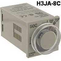 TIMER ไทม์เมอร์ OMRON H3JA-8C 200-240VAC Solid State