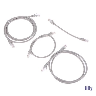 [Filly] Cat6E สายเคเบิ้ลเครือข่ายอีเธอร์เน็ต Male To Male Rj45 Patch Lan สายเคเบิ้ลสั้น 0.2ม.-1.5ม.Zxv