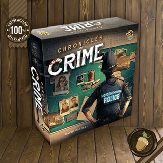 Chronicles of Crime บอร์ดเกมแท้ คู่มือภาษาอังกฤษ